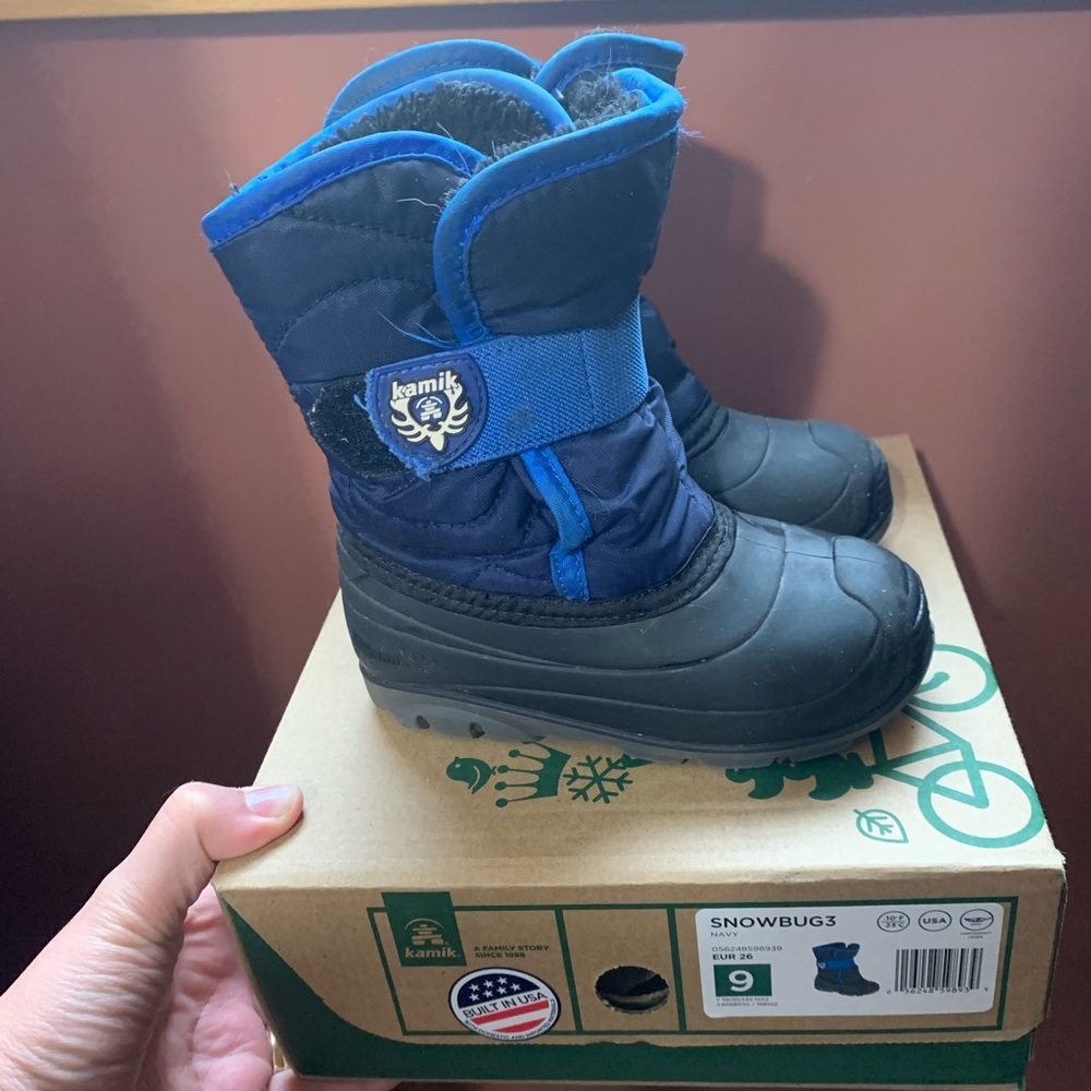 Blue Kamik Snowbug 3 Toddler Boots